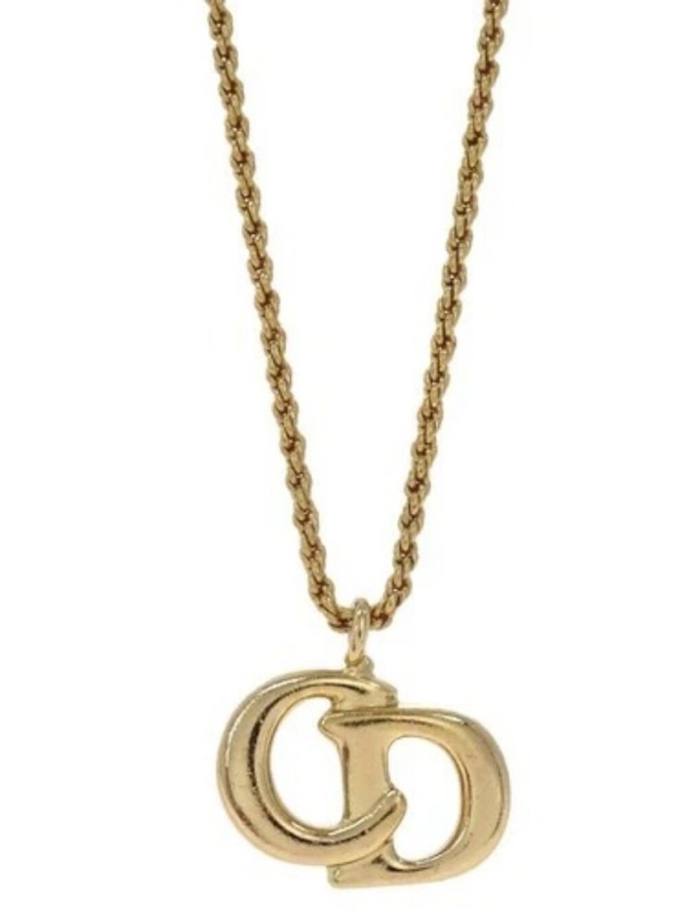 Christian Dior Necklace Pendant Gold 188405